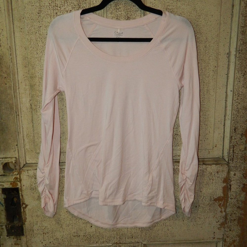 Calia by Carrie Underwood Long Sleeve High Low Top Size Small (R-28)